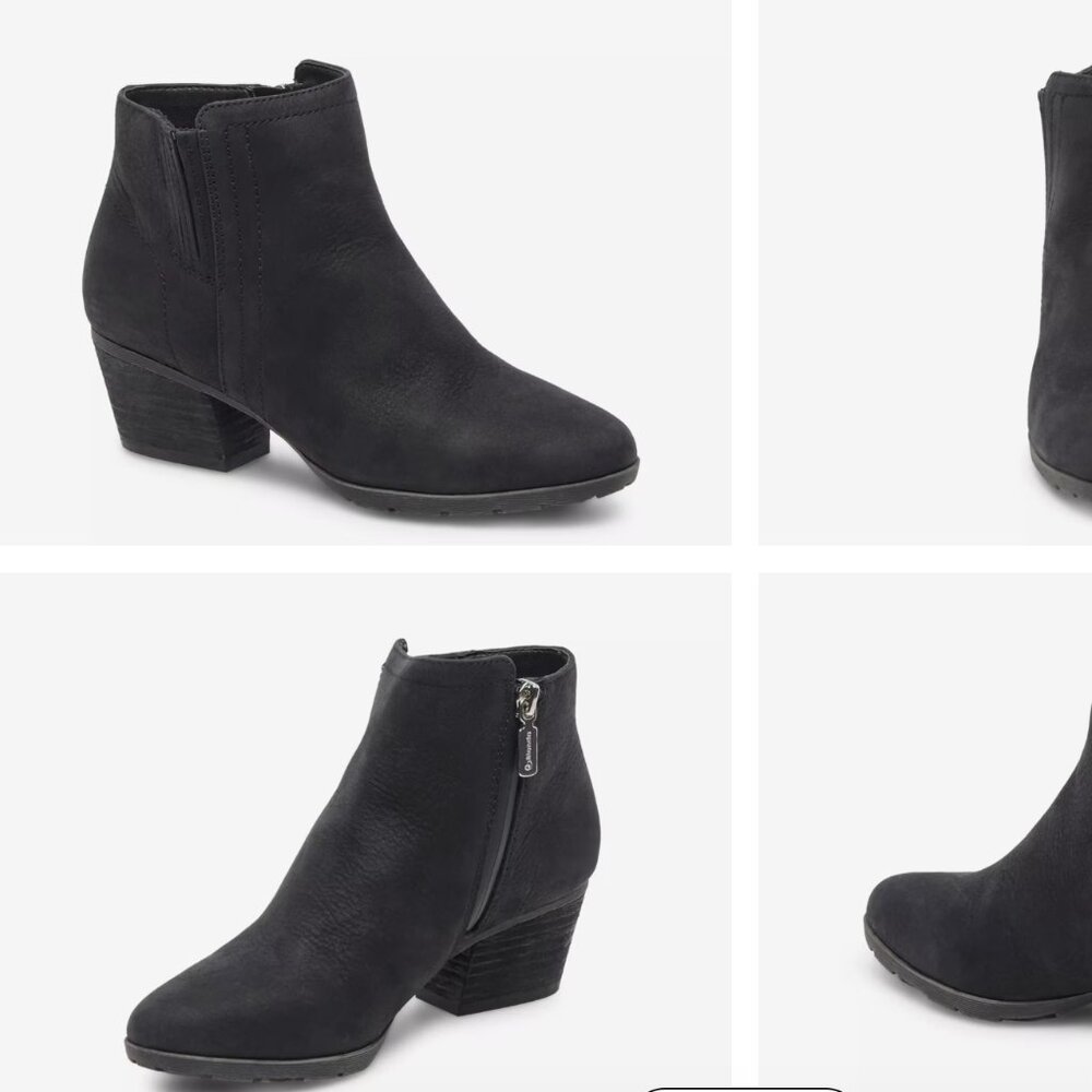 Blondo Waterproof Black Booties Sz 7M